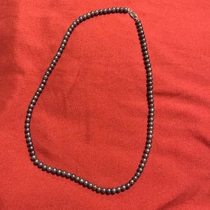 Grey Pearl Necklace
